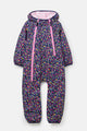 Lighthouse Kids Jamie Waterproof Winter Puddlesuit Navy Floral