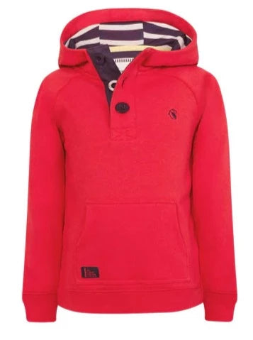 Lighthouse Kids Jack Hoodie - Pillar Box Solid