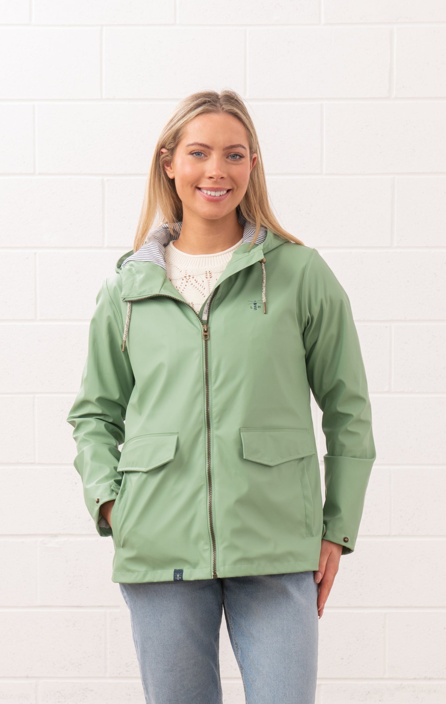 Lighthouse Womens Lucy Waterproof Jacket - Soft Sage
