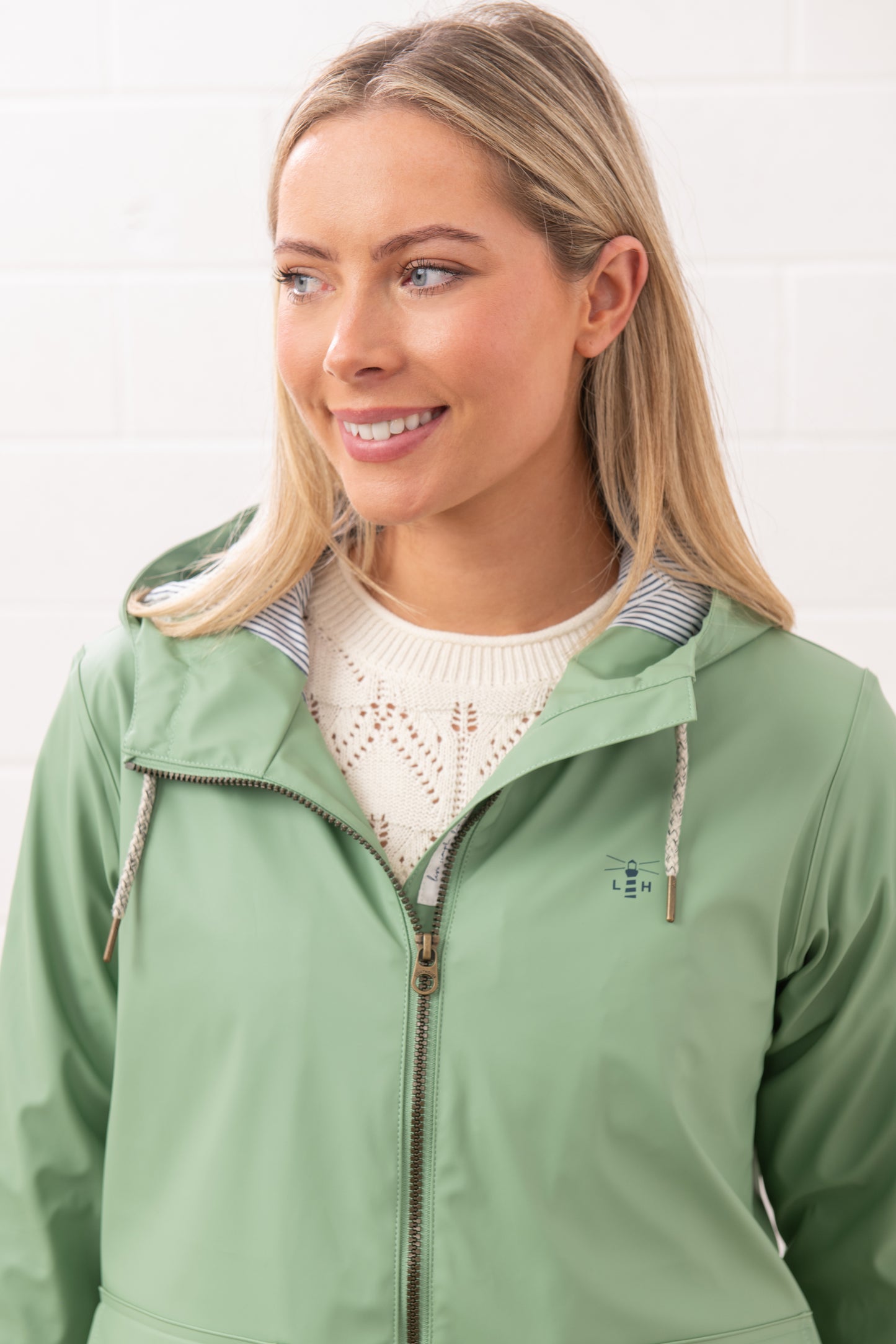 Lighthouse Womens Lucy Waterproof Jacket - Soft Sage