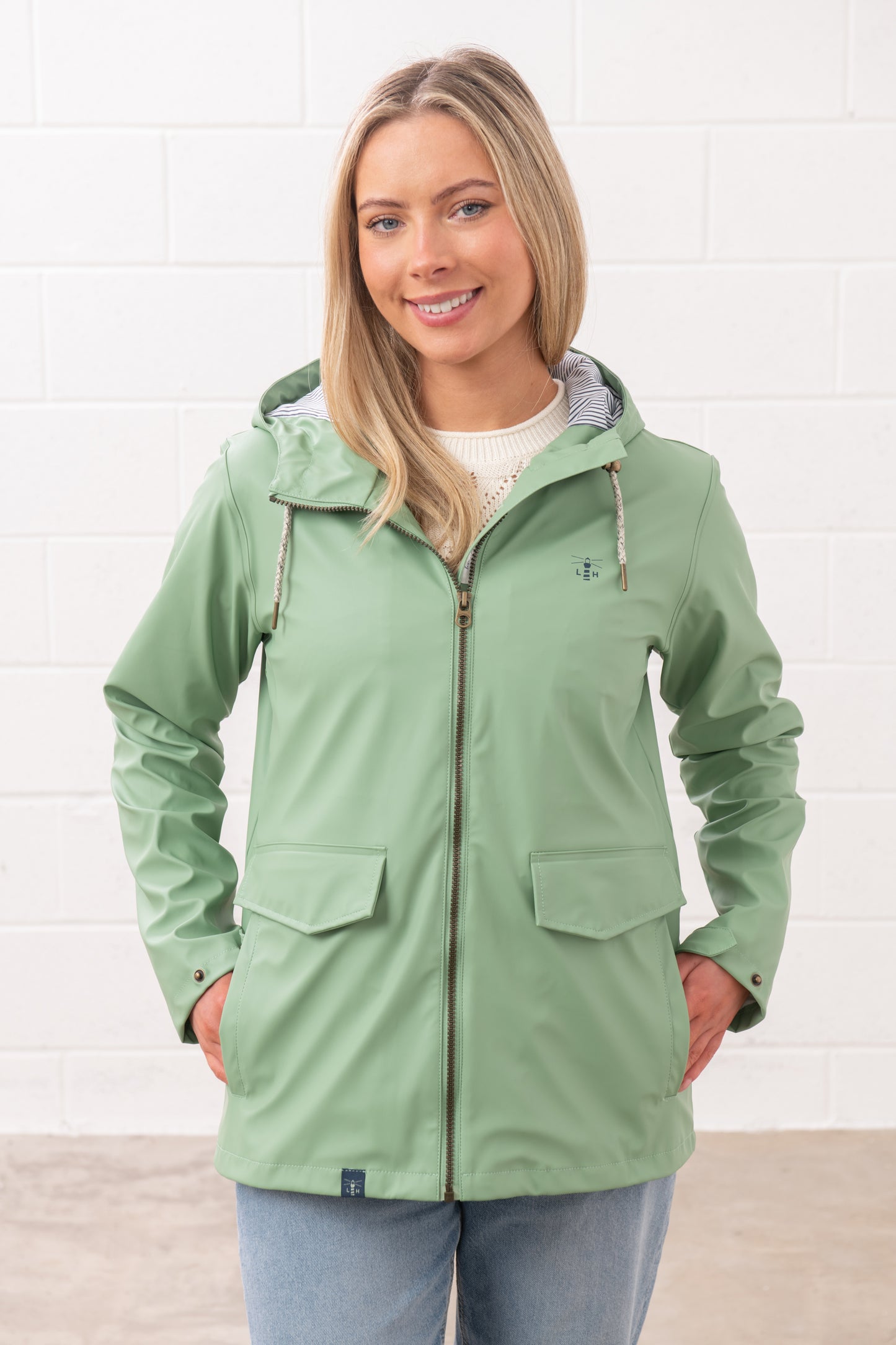 Lighthouse Womens Lucy Waterproof Jacket - Soft Sage