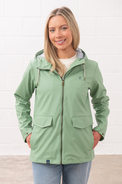 Lighthouse Womens Lucy Waterproof Jacket - Soft Sage