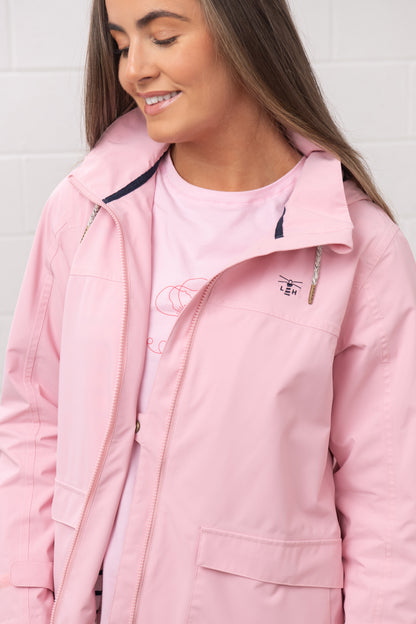 Lighthouse Womens Beachcomber II Waterproof Jacket - Dusky Pink