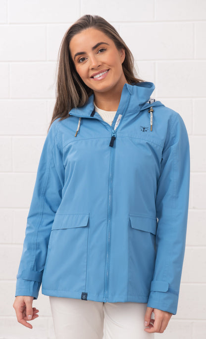 Lighthouse Womens Beachcomber II Waterproof Jacket - Marine Blue