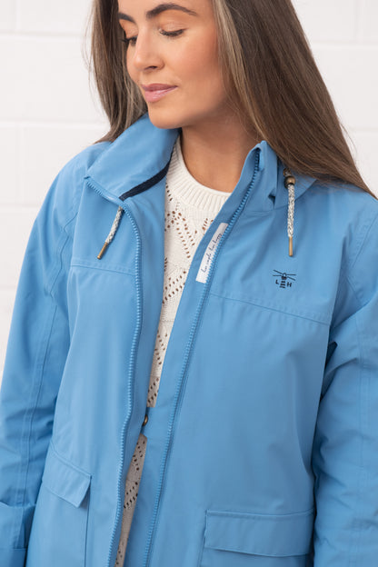 Lighthouse Womens Beachcomber II Waterproof Jacket - Marine Blue