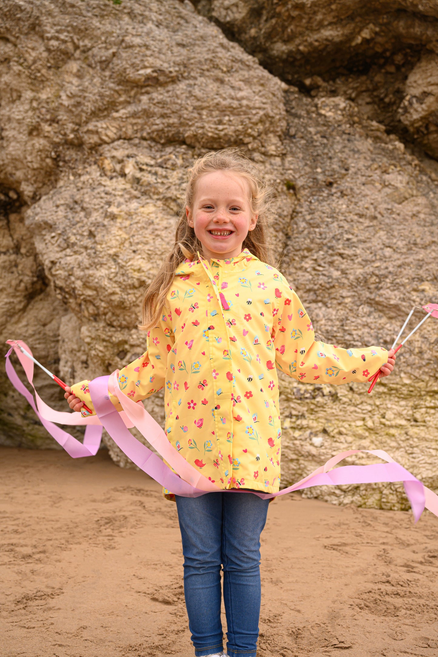 Lighthouse Kids Olivia Waterproof Jacket - Spring Garden