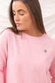 Lighthouse Womens Seaside Crew Neck Sweatshirt - Dusky Pink