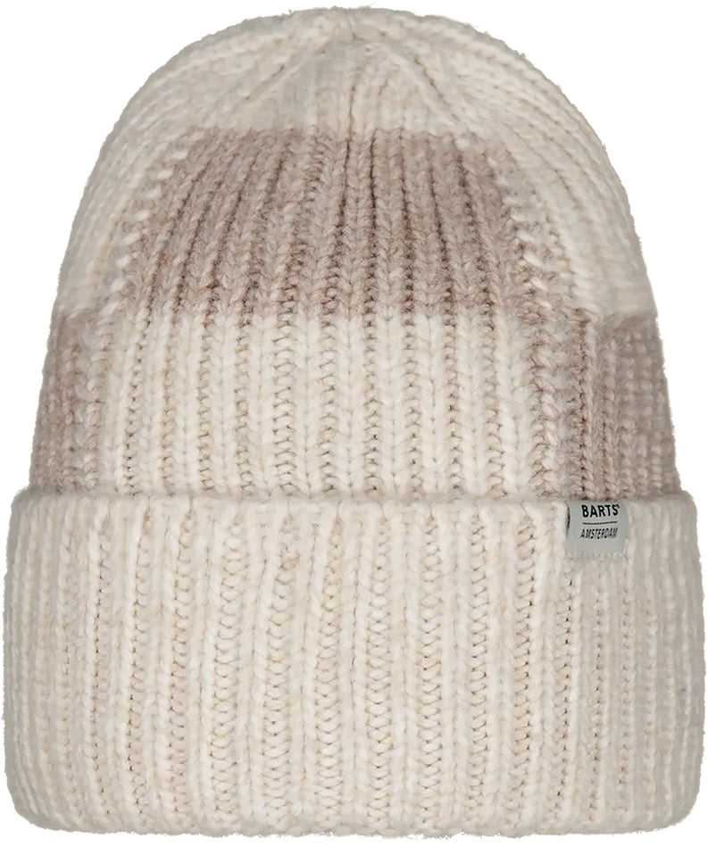 Barts Adults Zias Knitted Beanie - Cream