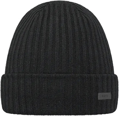 Barts Adults Wilbert Turnup Beanie - Black
