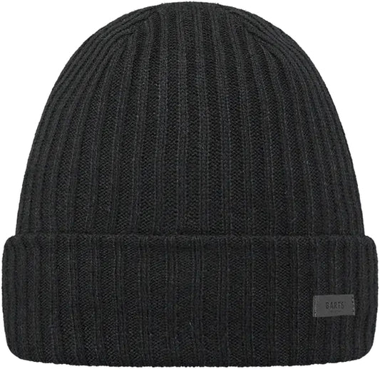 Barts Adults Wilbert Turnup Beanie - Black