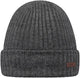 Barts Adults Wilbert Turnup Beanie Dark Heather Grey