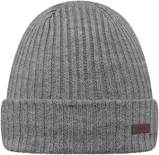 Barts Adults Wilbert Turnup Beanie - Heather Grey