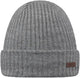 Barts Adults Wilbert Turnup Beanie Heather Grey