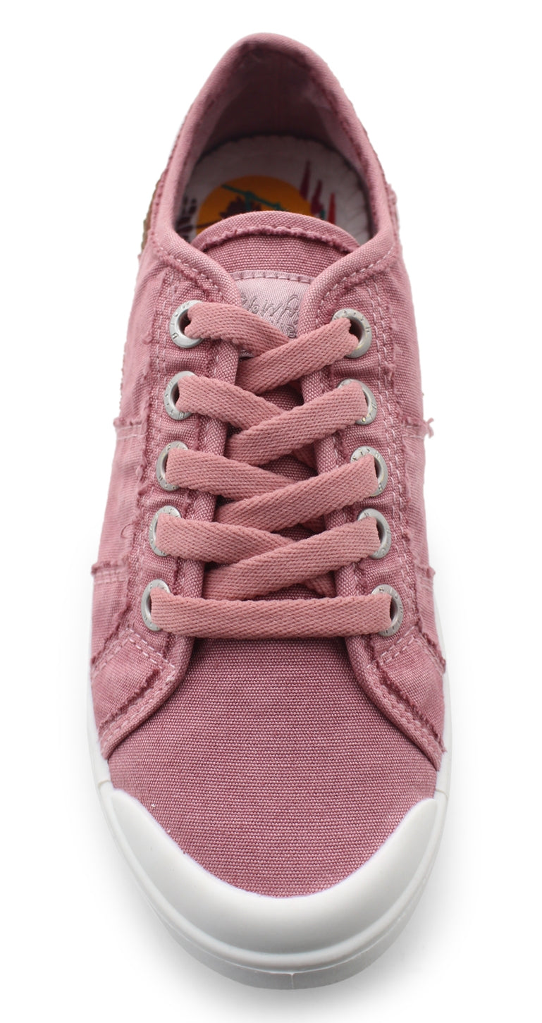 Blowfish Womens 'Vesper' Washed Canvas Shoes - Sunset Pink