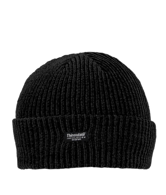Boardmans Womens Chantelle Thinsulate Fleece Lined Beanie Hat - Black