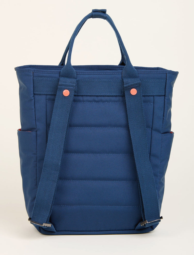 brakeburn mini backpack Brakeburn Classic Tote Backpack - Navy