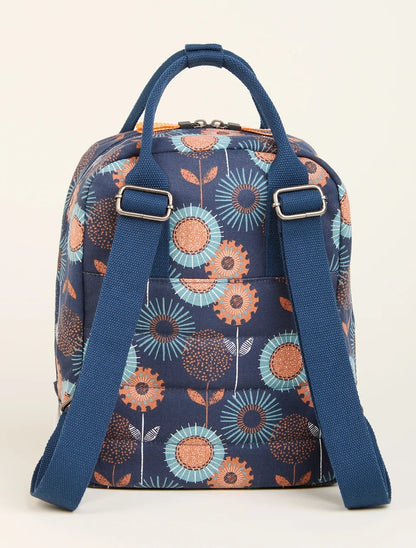 Brakeburn Freya Print Classic Backpack - Navy / Multicoloured