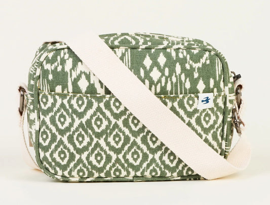 Brakeburn Ikat Mix Camera Bag - Khaki