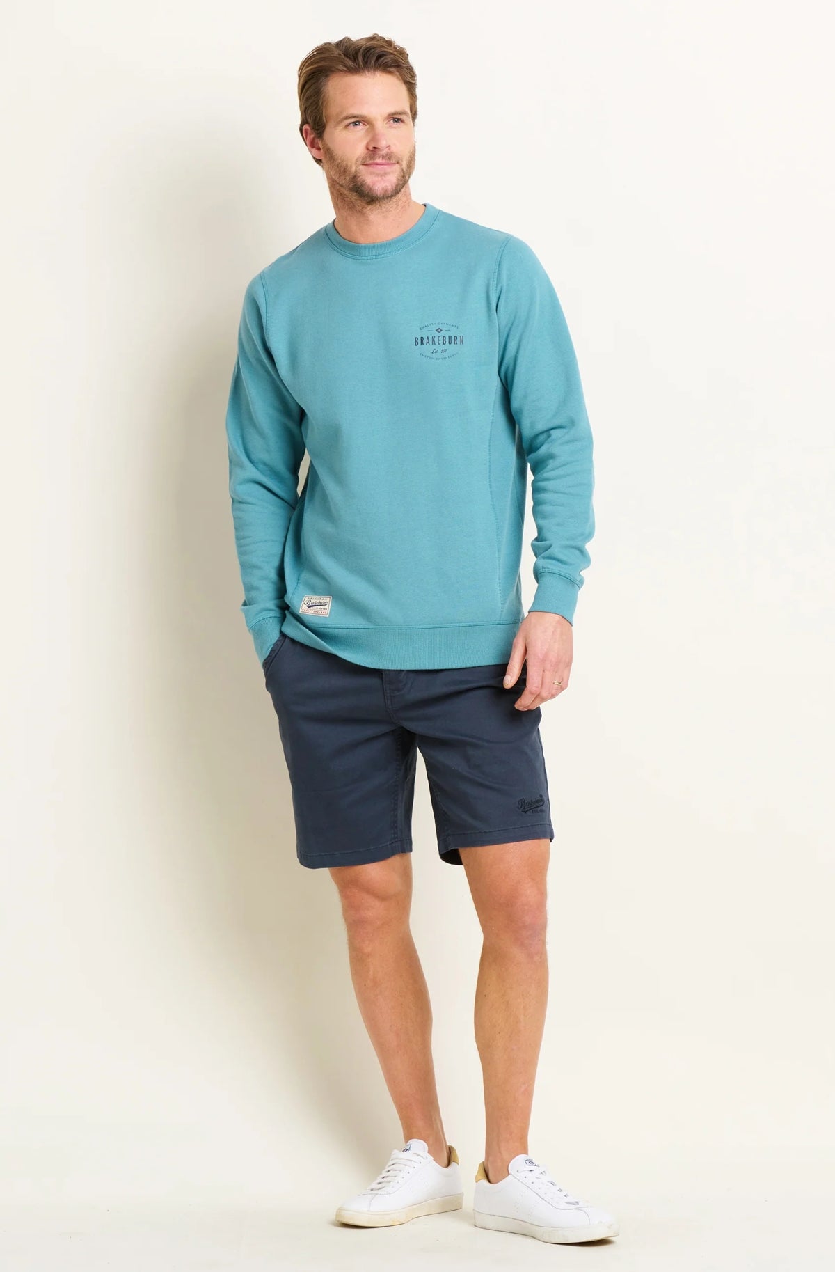 Brakeburn Mens Custom Crew Neck Sweatshirt
