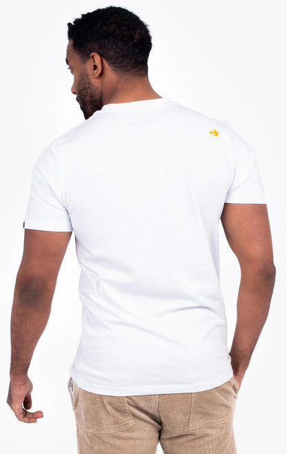 Brakeburn Mens Road Trip Tee - White