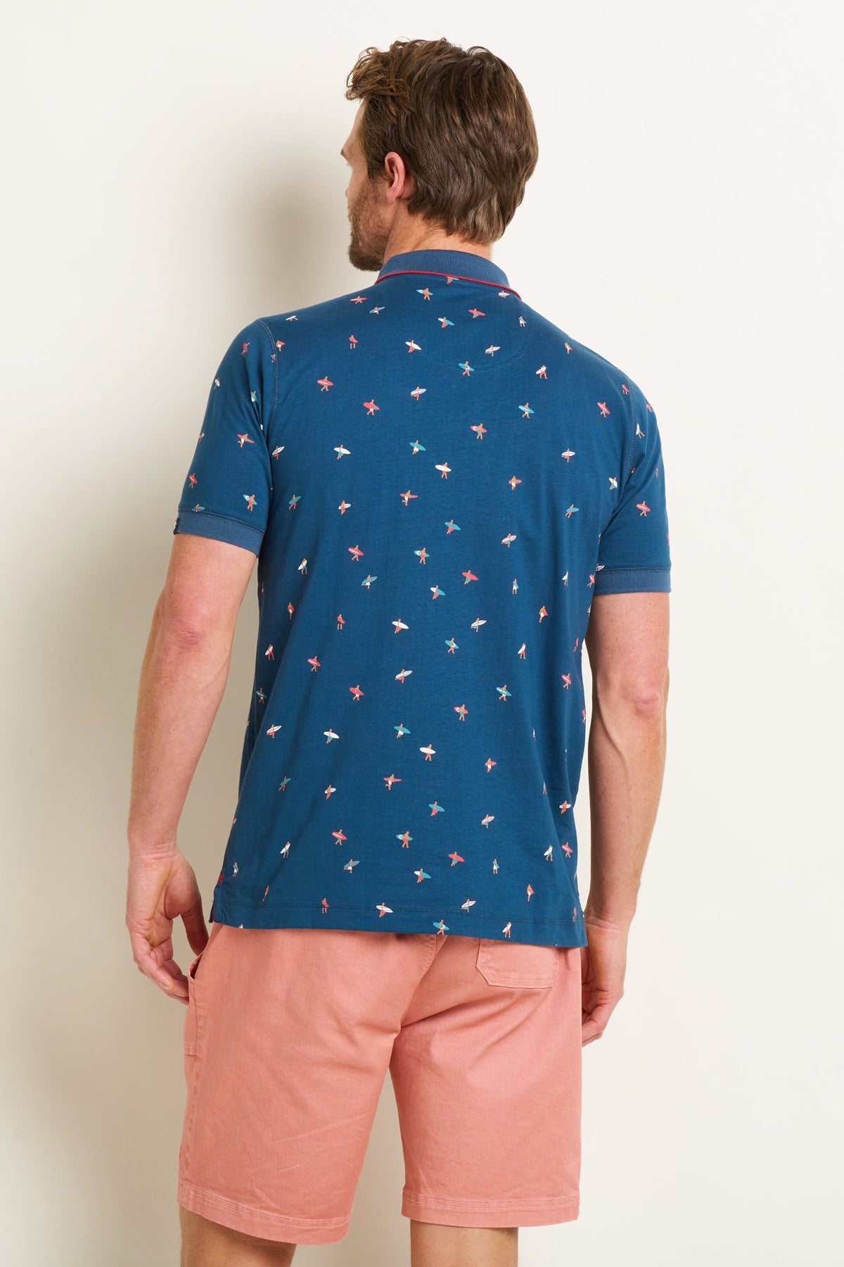 Brakeburn Mens Surf Polo - Navy