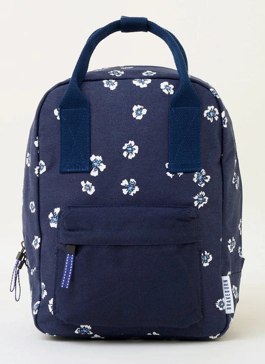 Brakeburn Polka Floral Classic Backpack - Navy