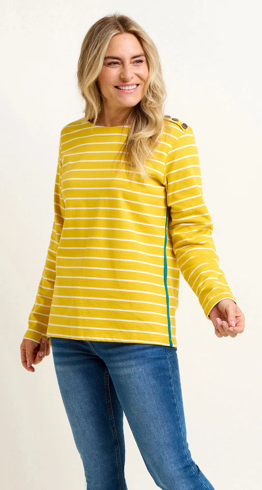 Brakeburn Womens Bella Crew - Yellow