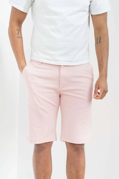 Buckley Mens Brady Chino Shorts - Orchid Pale Pink