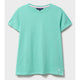 Crew Clothing Womens Perfect Slub T-Shirt - Pool Blue
