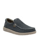Dude Mens Mikka Braided Slip On Shoes - Deep Blue
