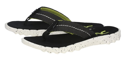 Dude Sava Sox Flip Flops - Black