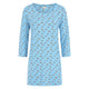 Mudd and Water Womens Francoise Tunic in Geo Print Blithe Blue
