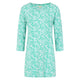 Mudd and Water Womens Floral Francoise Tunic in Flower Print Mint