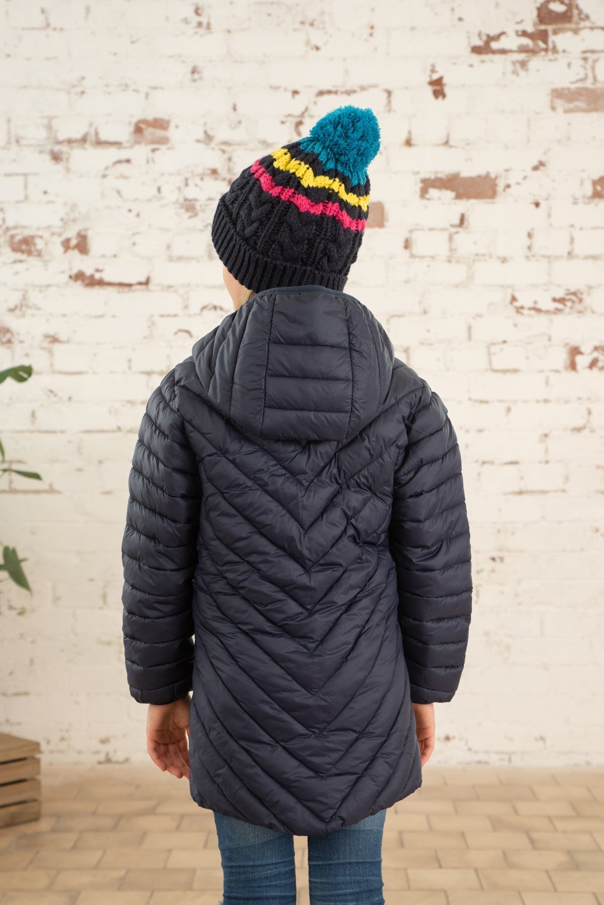 Lighthouse Kids Georgia Padded Coat - Navy