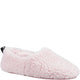 Hush Puppies Womens Emily Fluffy Slippers Blush Pink