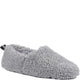 Hush Puppies Womens Emily Fluffy Slippers - Grey