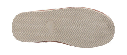 Bottom view of a womens Hush Puppies slipper sole.