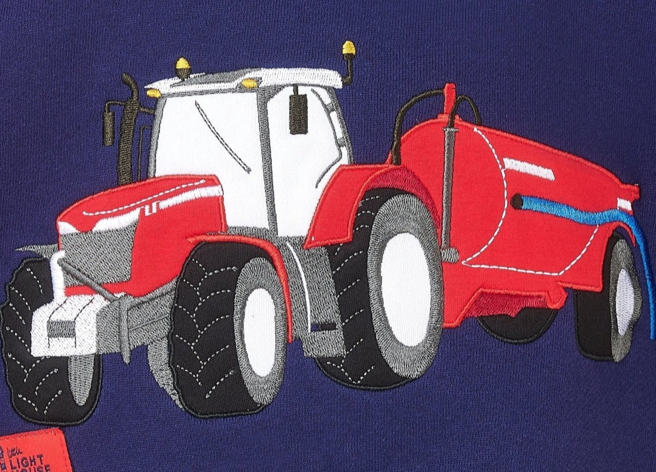 Lighthouse Kids 'Jack' Tractor/Slurry Tank Hoodie - Red