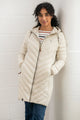 Lighthouse Womens Laurel Padded Hooded Coat - Irish Cream