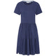 Lazy Jacks Womens LJ524 Short Sleeve Tiered Dress - Twilight Blue