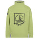 Lazy Jacks Mens LJ40 Porthleven Print Sweatshirt - Lime Green