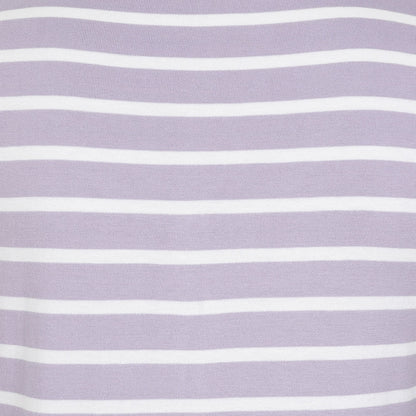 Lazy Jacks Womens LJ110 Stripe Vest Lilac
