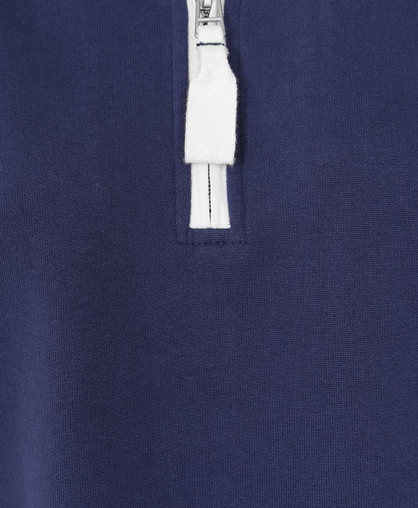 Lazy Jacks womens sweatshirt Twilight featuring a half-zip design in navy blue color