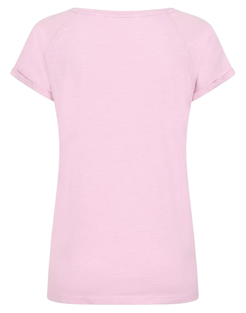 Lazy Jacks LJ163 women's Pink short sleeve t-shirt.