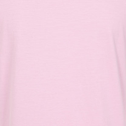 Women' LJ163 short sleeve slub cotton tee from Lazy Jacks in Pink.
