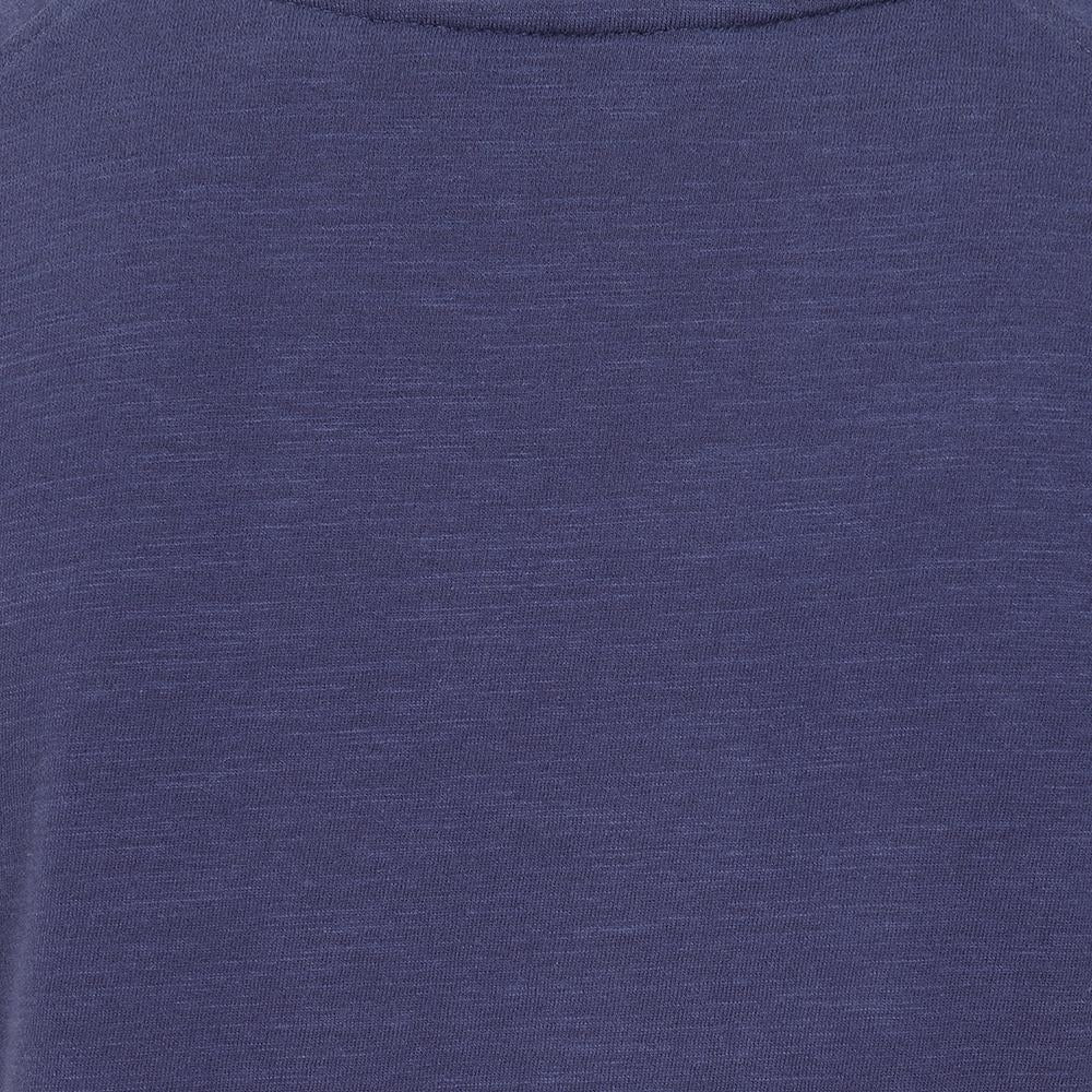 Women's Lazy Jacks LJ163 scoop neck short sleeve t-shirt in plain Twilight Navy.