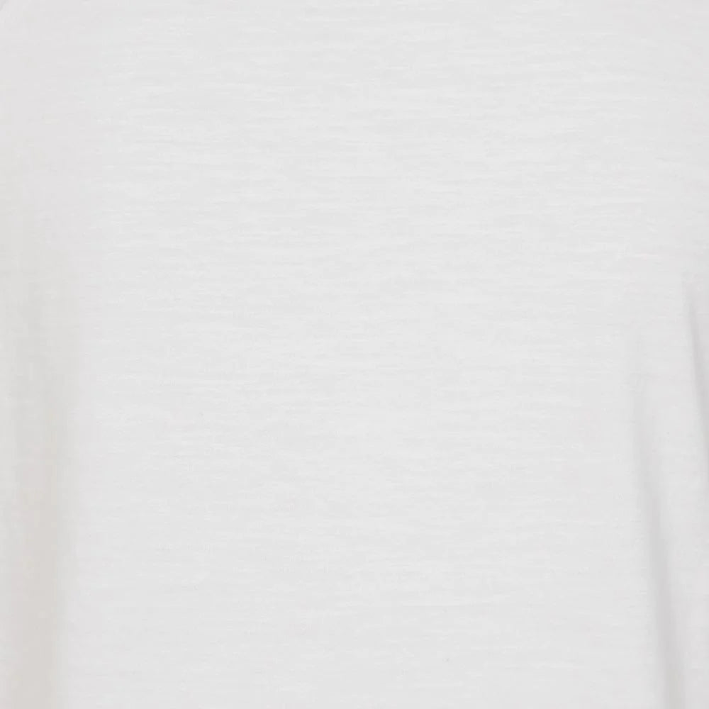 Women's Lazy Jacks LJ163 scoop neck short sleeve t-shirt in plain white.