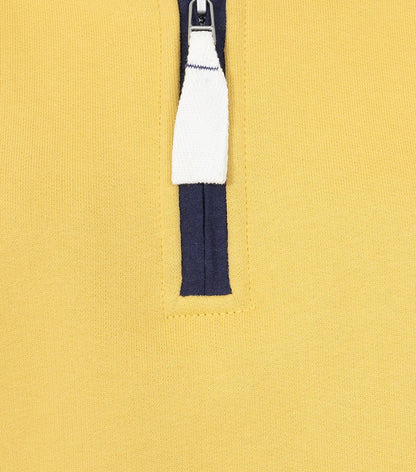 Lazy Jacks Womens LJ3 Porthleven Print Sweatshirt - Lemon Yellow
