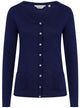 Lazy Jacks Womens LJ125 Cardigan Marine Navy
