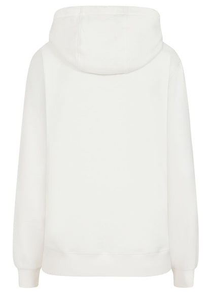 Lazy Jacks LJ101 women's zip through hoody in chalk white.